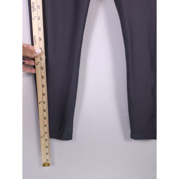 Girlfriend Collective S Compressive High-Rise Leggings, Charcoal Gray Color - Picture 5 of 15